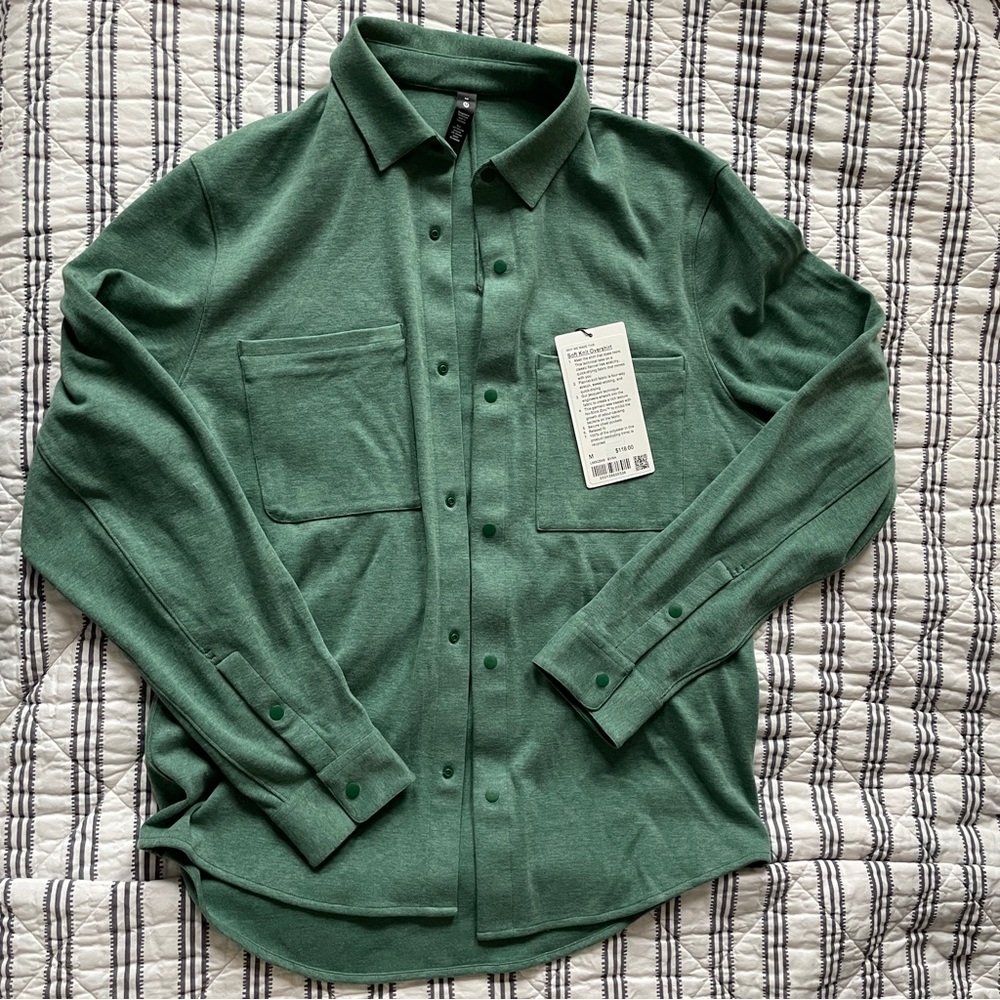 Lululemon Soft Knit Overshirt. M